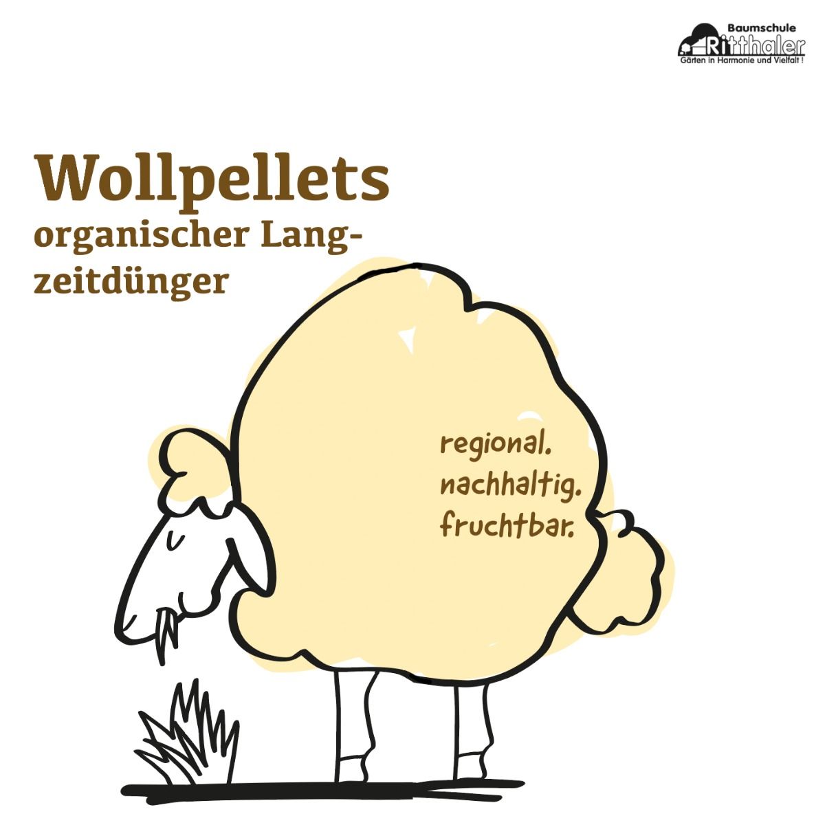 Wollpellets